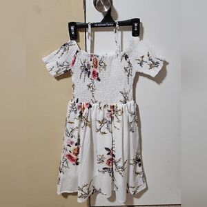 Arshiner Floral Strap Dress - Girls Size 130 CM - Fits Like 8